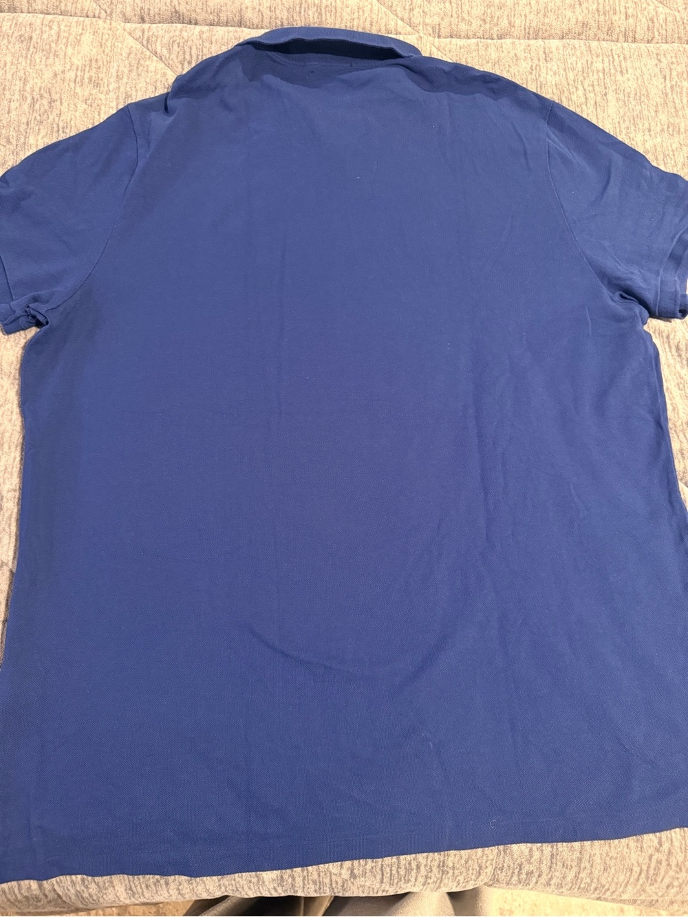 Ralph Lauren Blue Polo with Red Pony Logo - Picture 3 of 3
